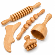 Kit de Maderoterapia y Masaje Corporal de 6 Piezas - imagen principal