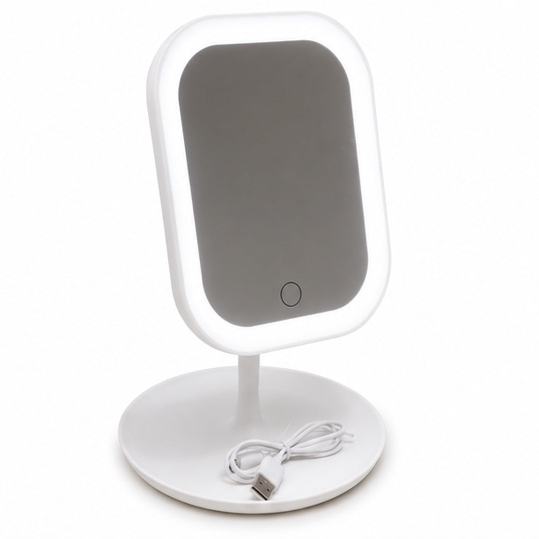 Espejo Con Luz Led para Maquillaje Recargable - vista 5 del producto