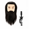 Cabeza Tecnica Barberia Hombre Pelo 100% Natural Profesional