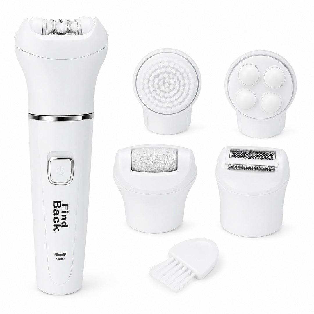 Cepillo Limpiador Masajeador Facial 5 en 1 - detalle del producto