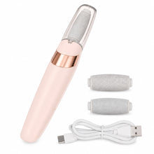 Lima eléctrica Electric Pedi USB color rosado - detalle del producto
