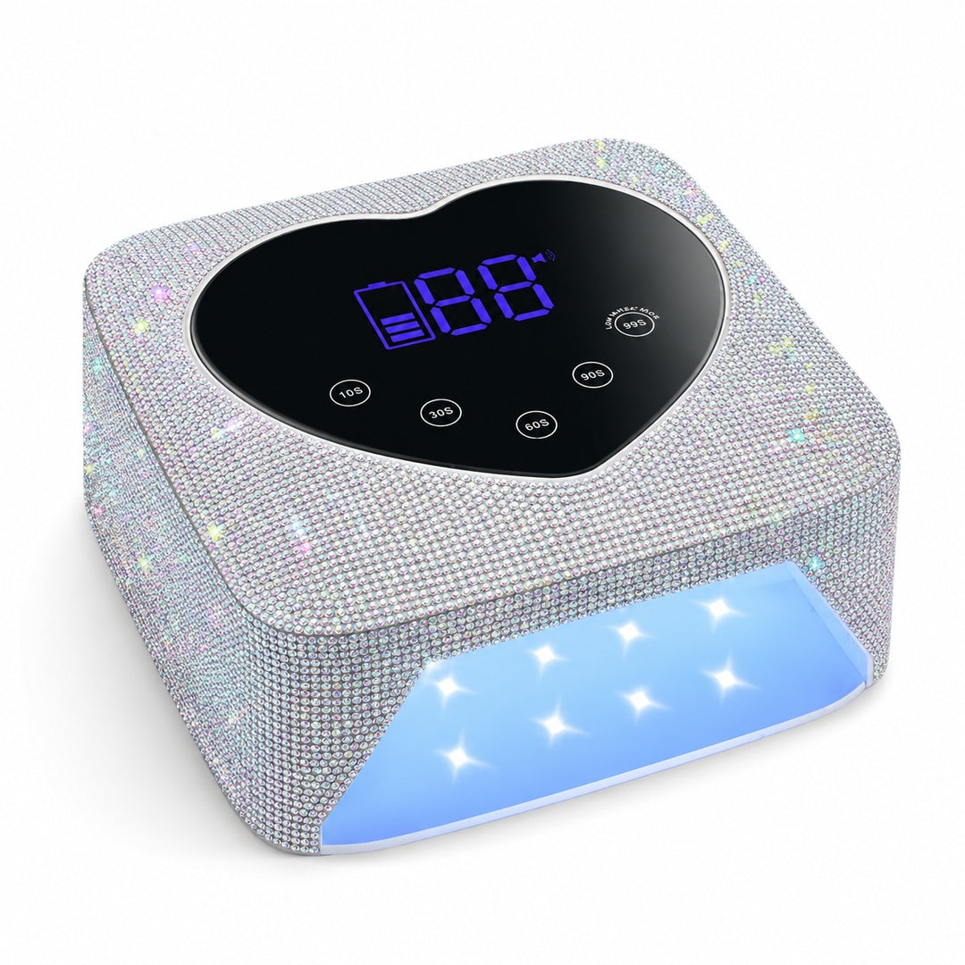 Lampara De Uñas Led Uv Recargable Inalámbrica De 72w - detalle del producto