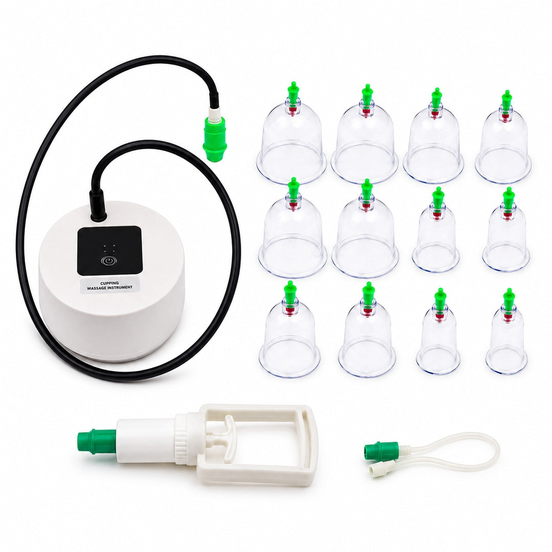 Set eléctrico de 12 ventosas Cupping Massage Instrument - detalle del producto