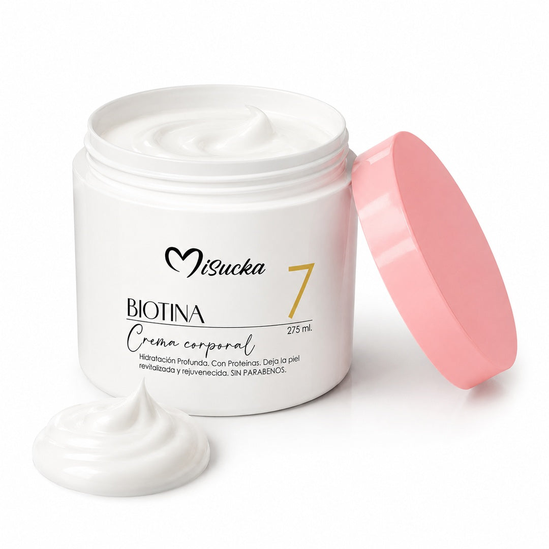 Crema corporal con biotina Misucka 275 ml paso 7 - imagen principal