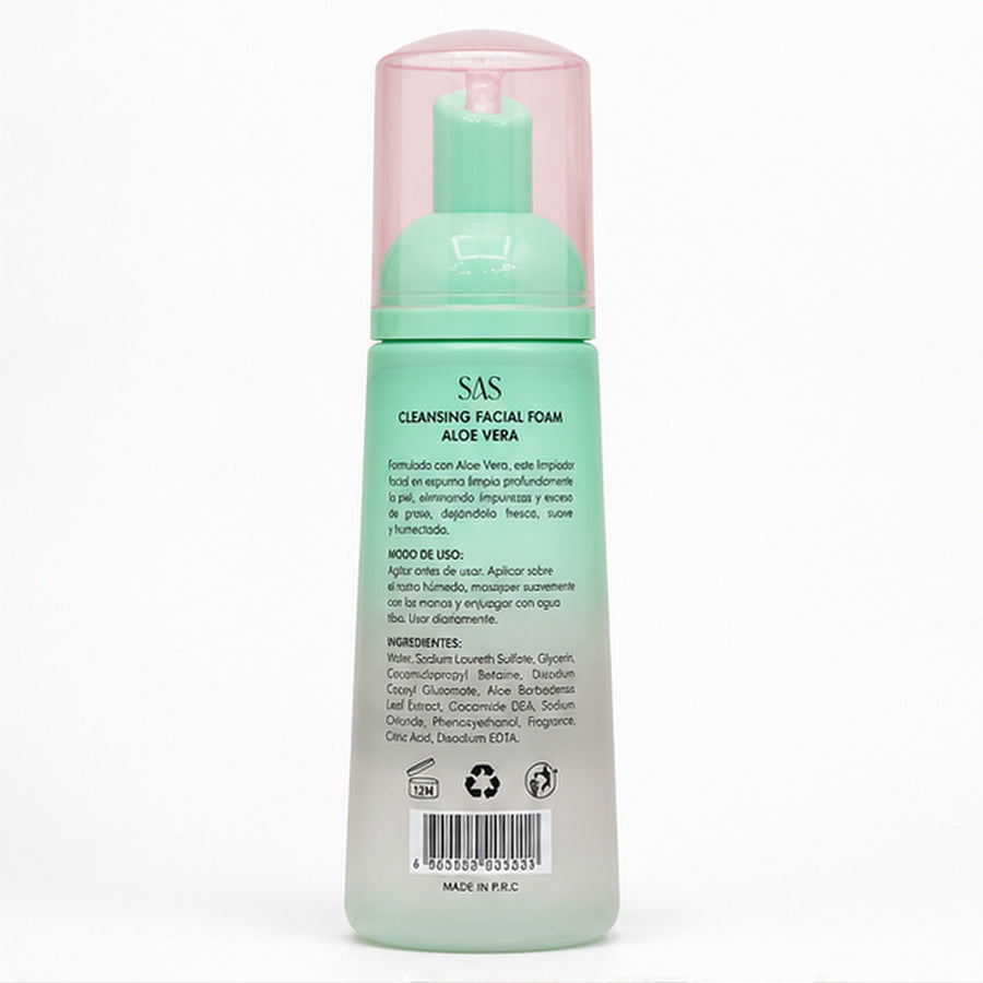 Limpiador Facial Aloe vera Sas - detalle del producto
