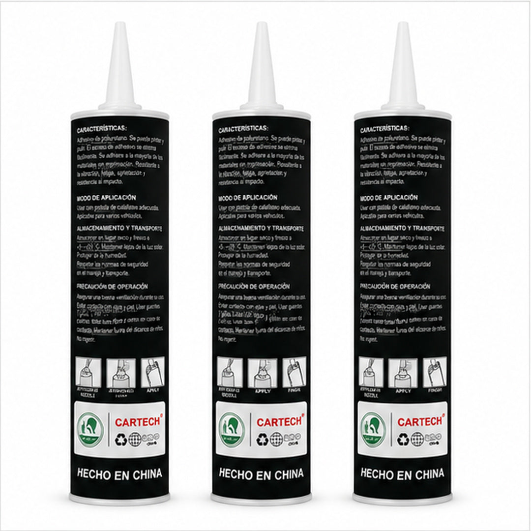 Pack de 3 adhesivos de uretano PU3780 - detalle del producto