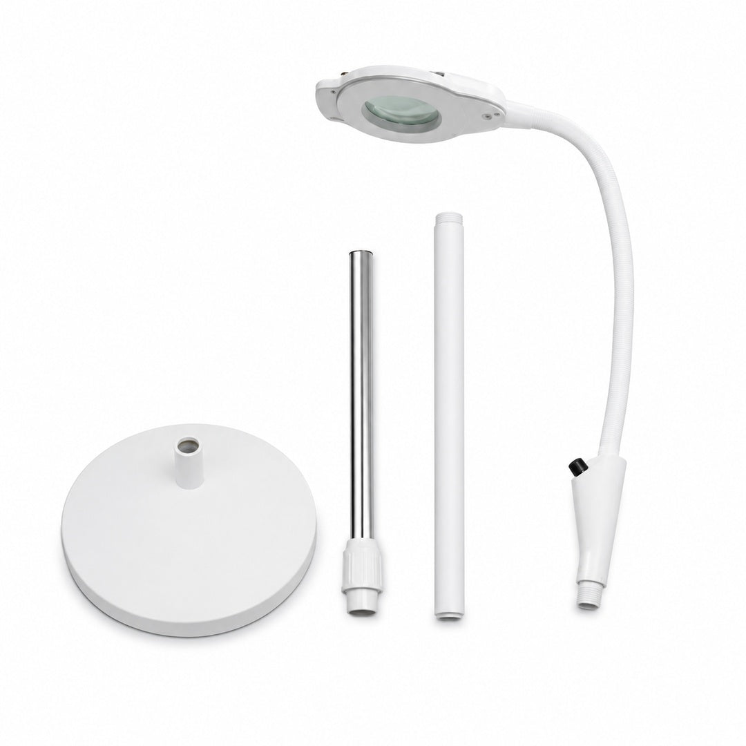Lampara Led Lupa Con Pedestal Con Zoom x5 - detalle del producto