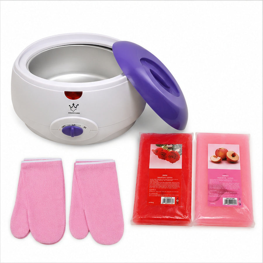 Pack Olla Parafina 3 Kg + 2 Parafinas + 2 Par De Guantes - detalle del producto