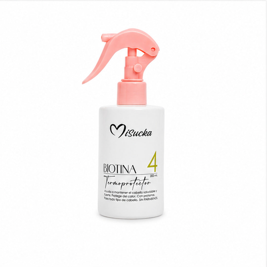 Termoprotector capilar Misucka Biotina paso 4 - detalle del producto