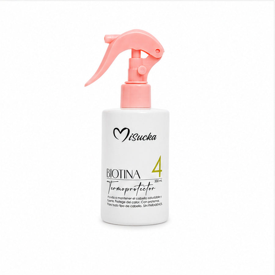 Termoprotector capilar Misucka Biotina paso 4 - detalle del producto