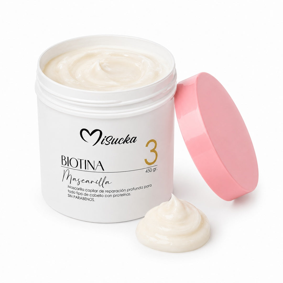 Mascarilla capilar Misucka Biotina paso 3 - imagen principal