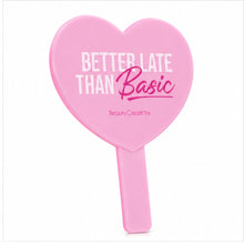 Espejo De Mano En Forma De Corazón Rosa Beauty Creations - detalle del producto