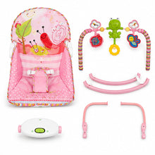 Silla Mecedora Musical Para Bebes - variante AZUL