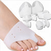 Protector de silicona para juanete con separador de dedos