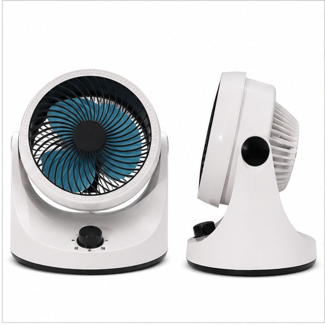 Ventilador de Mesa Cabezal Giratorio Silencioso - detalle del producto