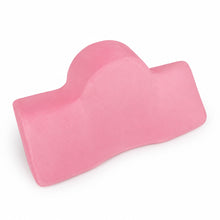 Cojín ergonómico para extensiones de pestañas rosa - detalle del producto