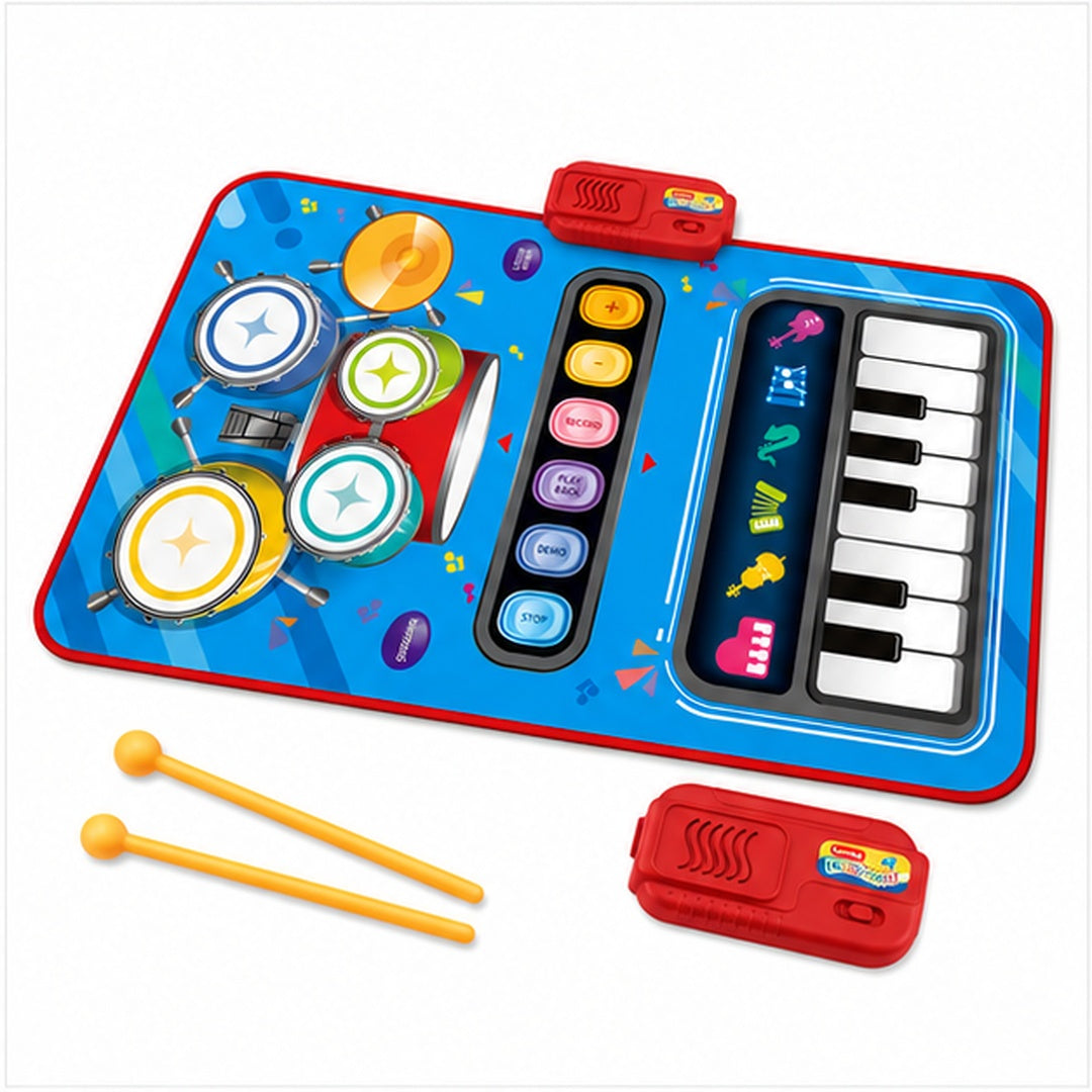 Alfombra Musical Piano y Tambor Para Niños - imagen principal