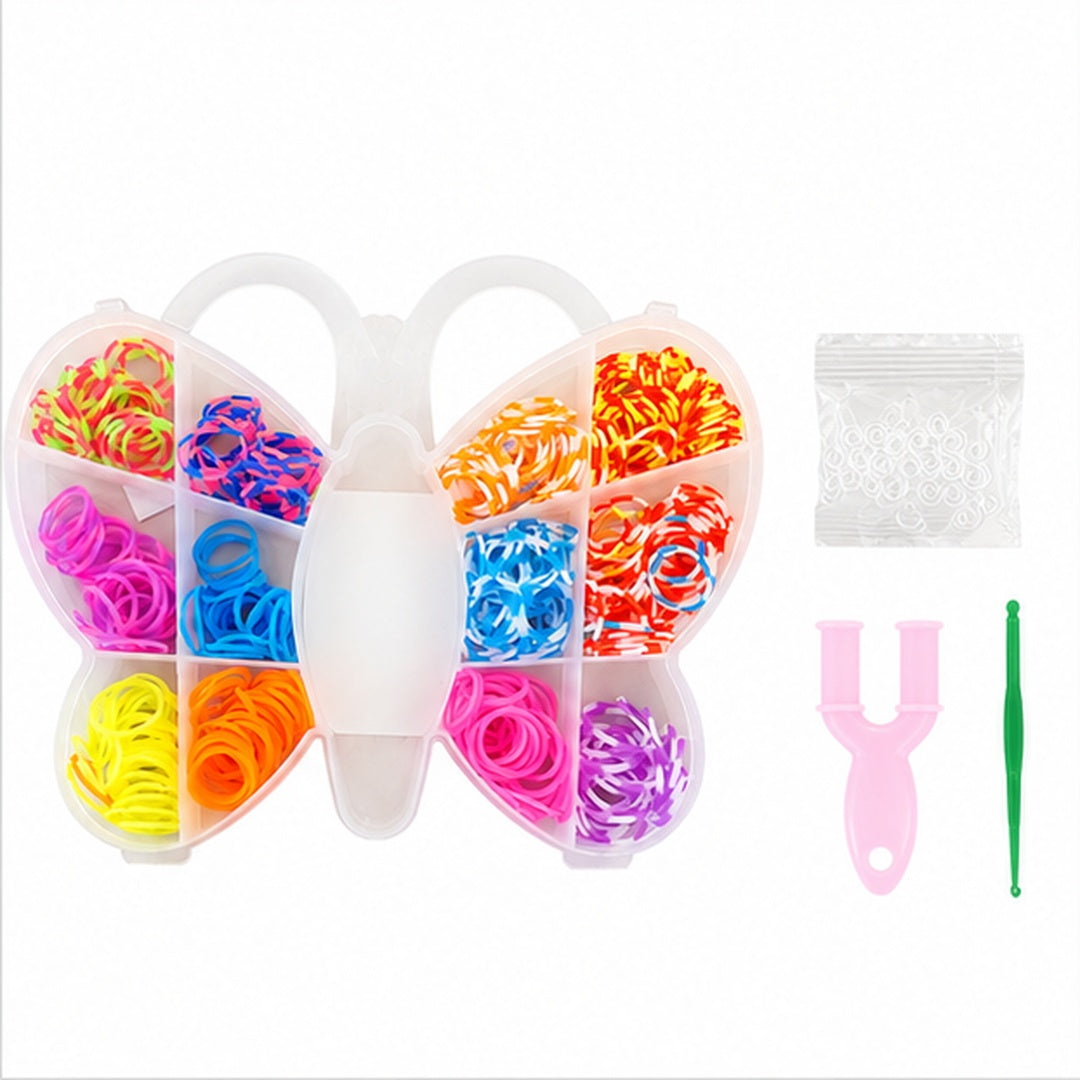 Set De Ligas Con Accesorios Para Diseñar Pulseras Para Niñas - vista 6 del producto