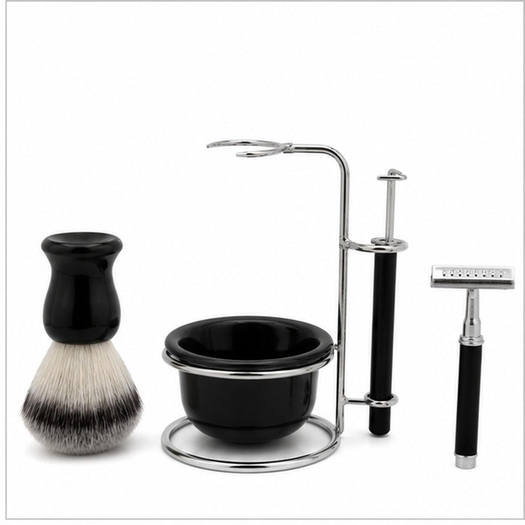 Kit Afeitado Manual Clásico Para Barbero Barberia - detalle del producto