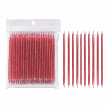 PALITOS DE NARANJO O VARILLAS ACRILICAS PARA MANICURE - variante Rojo