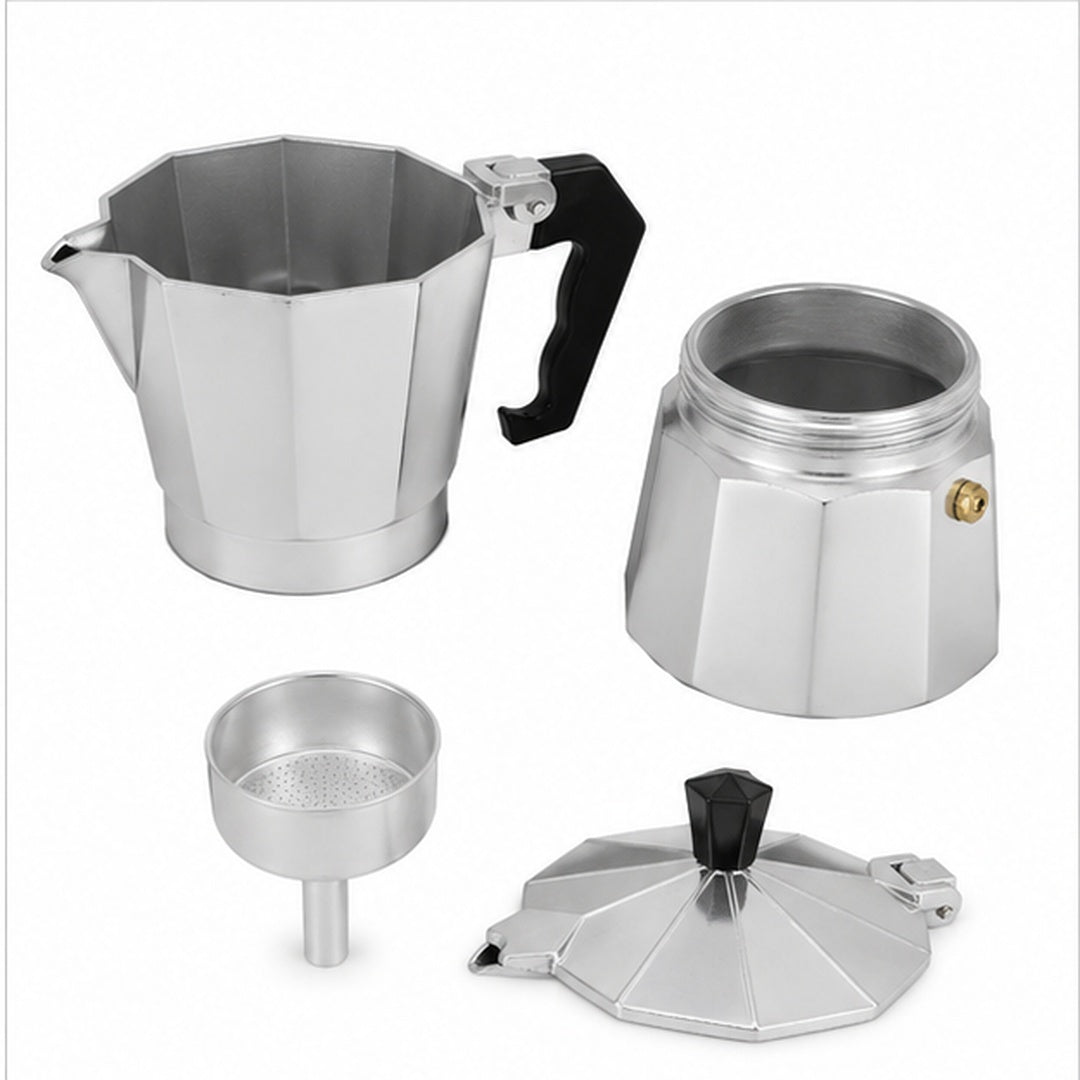 Cafetera Italiana Acero Inoxidable - detalle del producto
