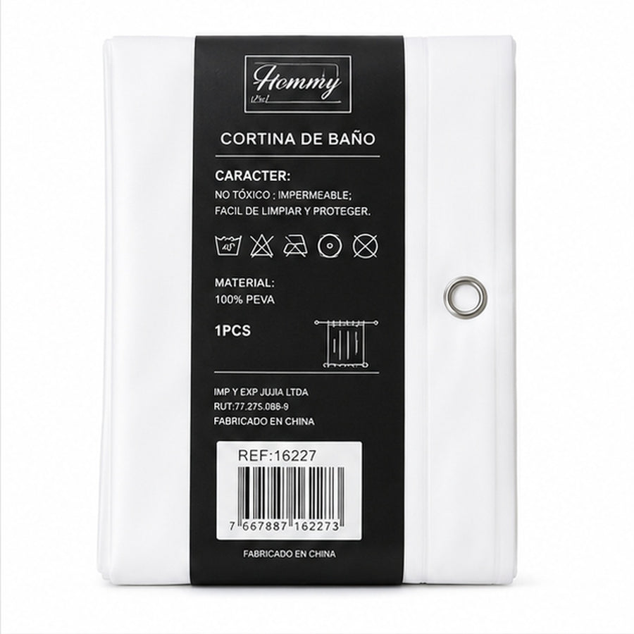 Cortina Forro De Baño Blanco - imagen principal