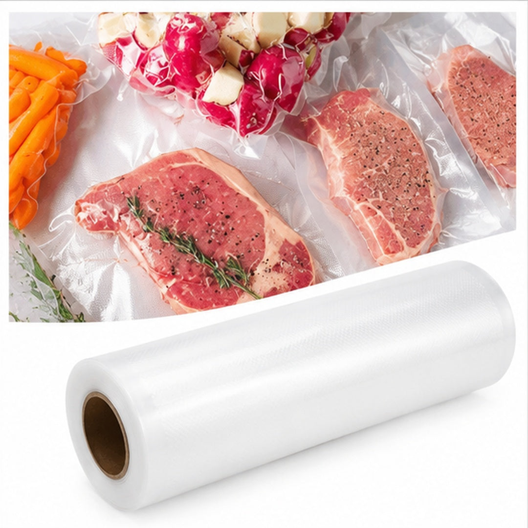 Rollo Bolsas Sellado Al Vacío Sellar Alimentos 20cmx5mts - detalle del producto