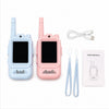 Walkie-talkie Con Video Para Niños 2 Piezas Camara Y Juego V