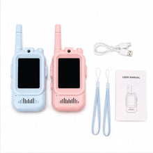 Walkie-talkie Con Video Para Niños 2 Piezas Camara Y Juego - imagen principal