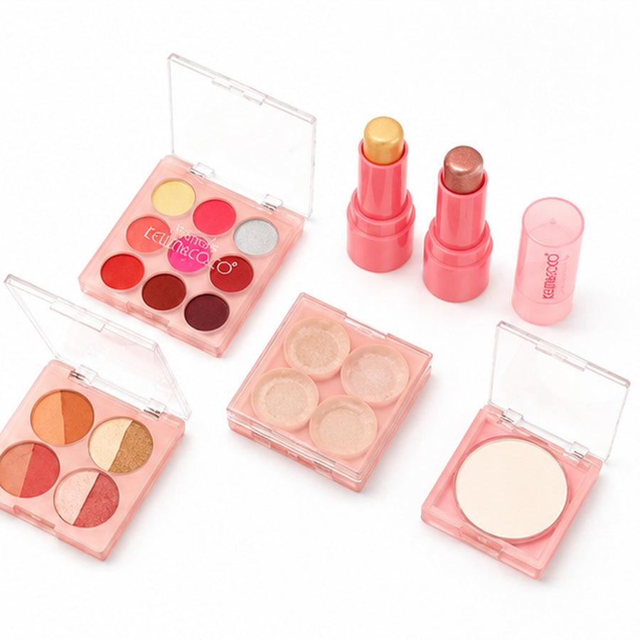 Set de maquillaje Kevin&Coco con lazo 3 piezas - detalle del producto