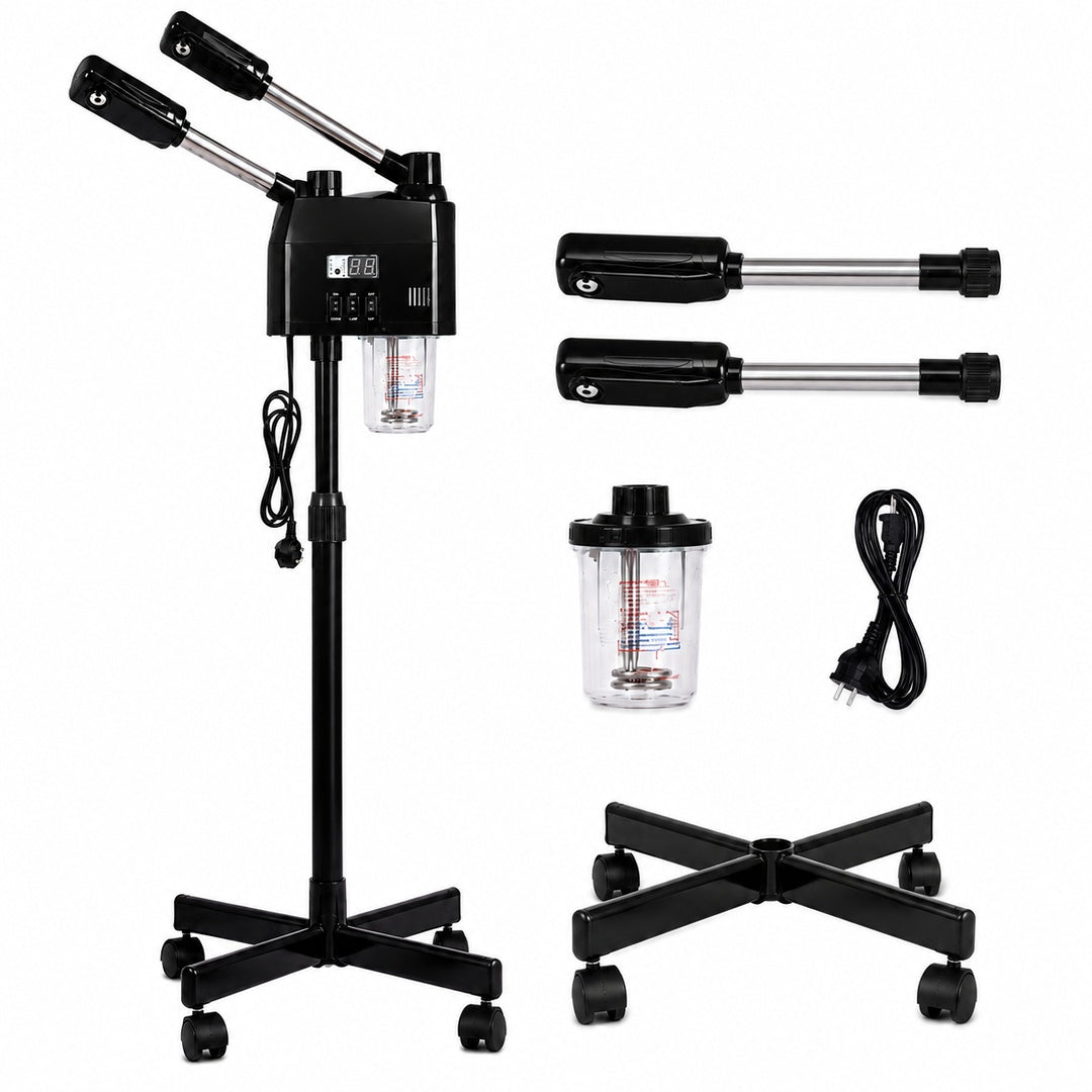 Vaporizador facial de pedestal color Negro - detalle del producto
