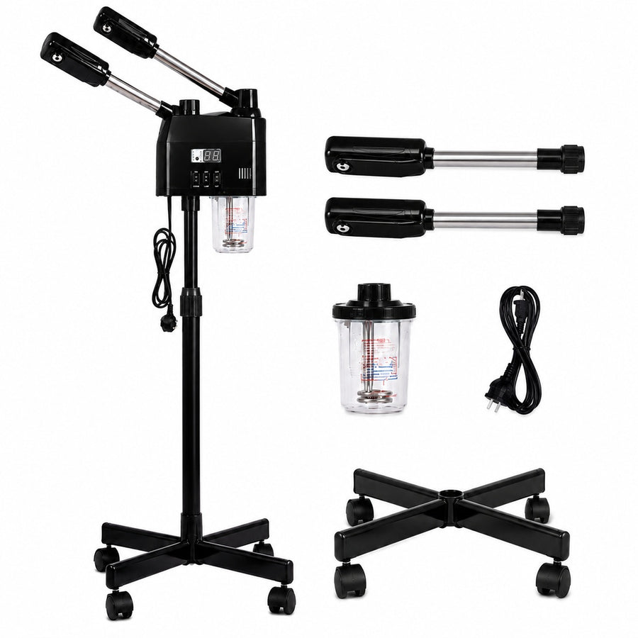 Vaporizador facial de pedestal color Negro - detalle del producto