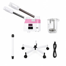 Vaporizador facial de pedestal color Rosa - detalle del producto