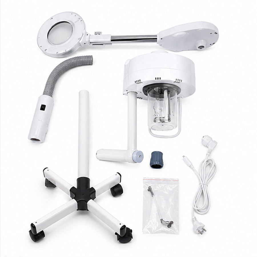 Vaporizador Facial 2 En 1 Con Lupa Led - detalle del producto