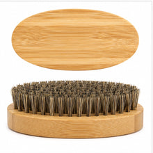Cepillo grande de madera para barba - detalle del producto