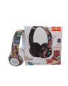 Auriculares Bluetooth Graffiti Con Luz Led Ng