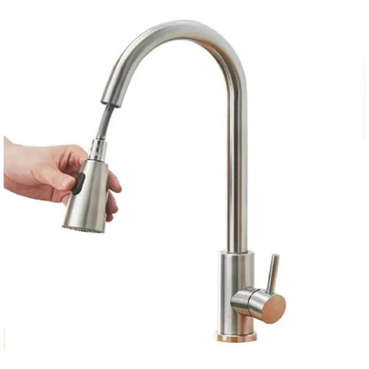 Llave Monomando Grifo Cocina Extensión Flexible Lavaplatos