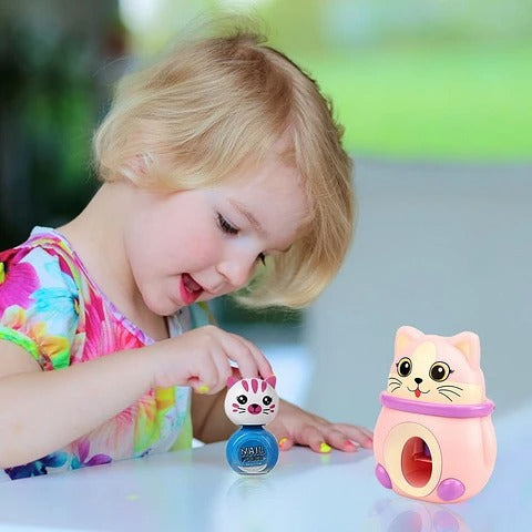 Set de Manicure Estampado de Uñas Para Niñas