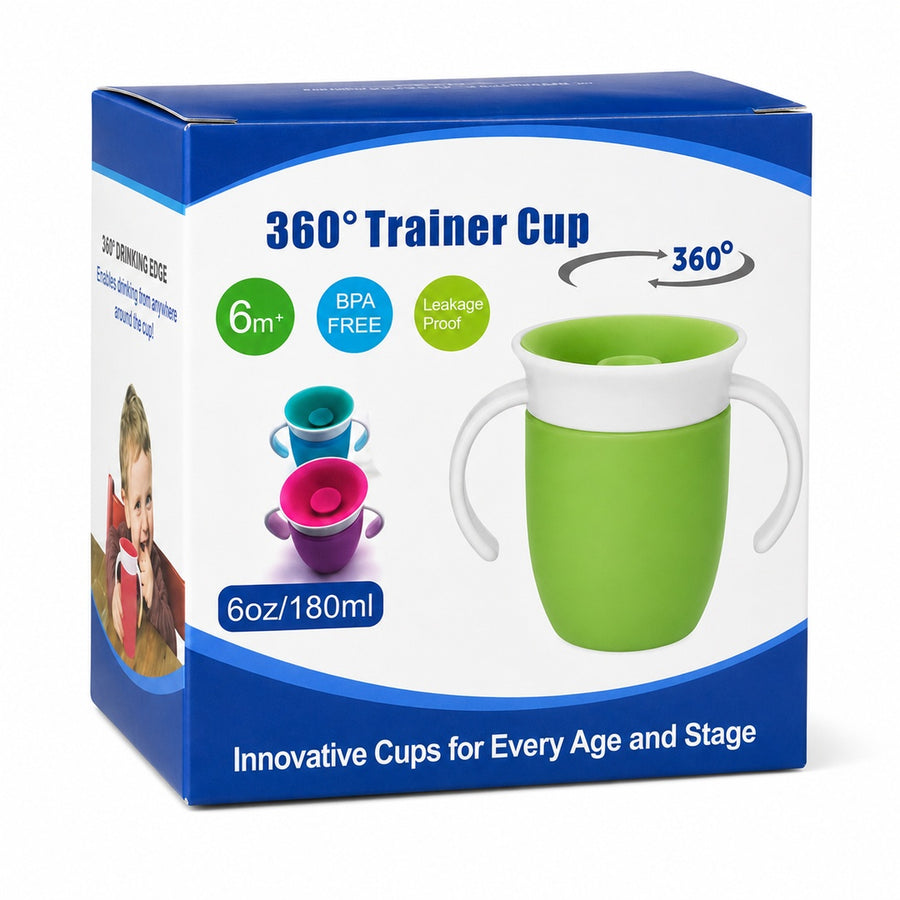 Vaso 360 antiderrame Magic Cup color verde - vista 3 del producto