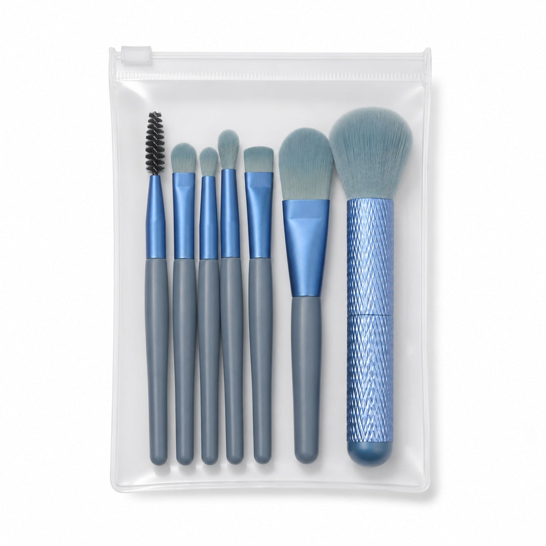 Mini Brochas de Maquillaje juego de 8 piezas Portátil - vista 10 del producto