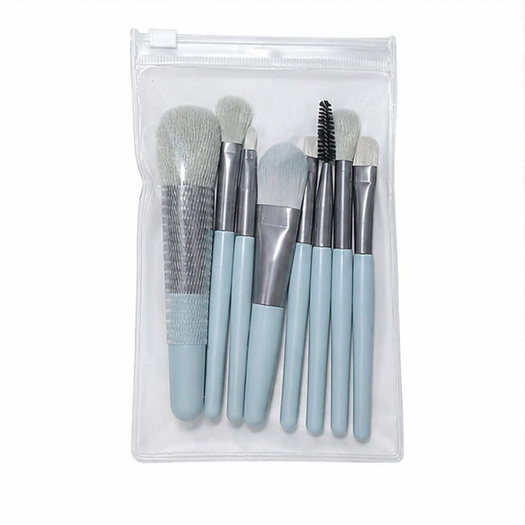 Mini Brochas de Maquillaje juego de 8 piezas Portátil - vista 7 del producto