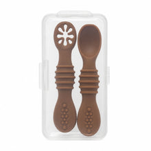Set de cucharas de silicona para bebé color Marron - vista 3 del producto