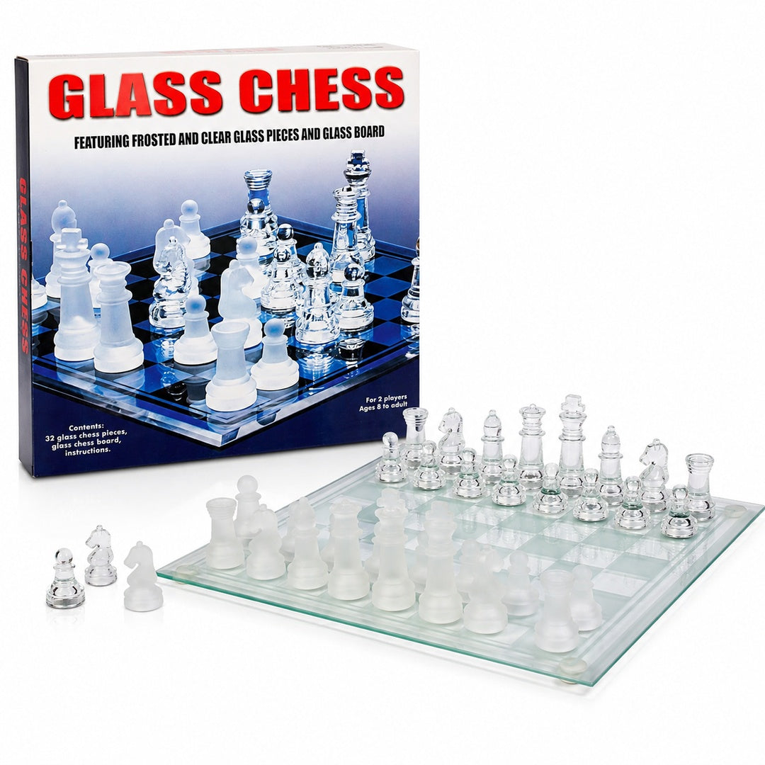 Tablero de Ajedrez de Cristal 35cm x 35cm - vista 3 del producto