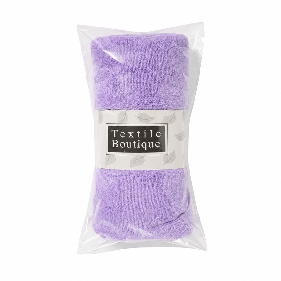 Toalla de microfibra Textile Boutique color Morado - detalle del producto