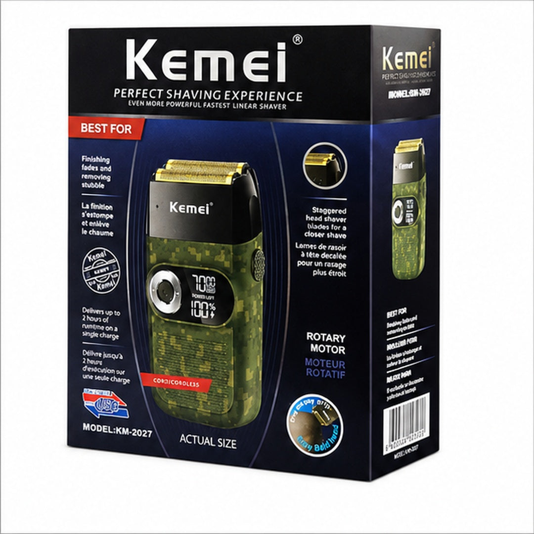 Afeitadora Shaver Kemei Km-2027 Camuflaje - vista 3 del producto