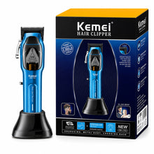 Maquina Kemei 1763 Afeitadora Inalambrica Con Base De Carga - vista 3 del producto