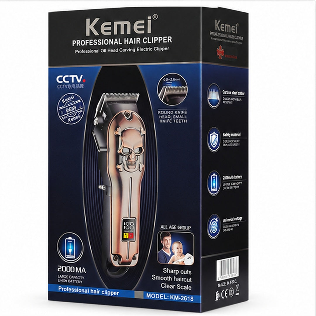 Corta Pelo Inalámbrica De Peluqueria Y Barberia km2618 - vista 3 del producto
