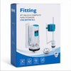 Kit Válvula Completo Para Estanque Con Botón W.C. Fitting