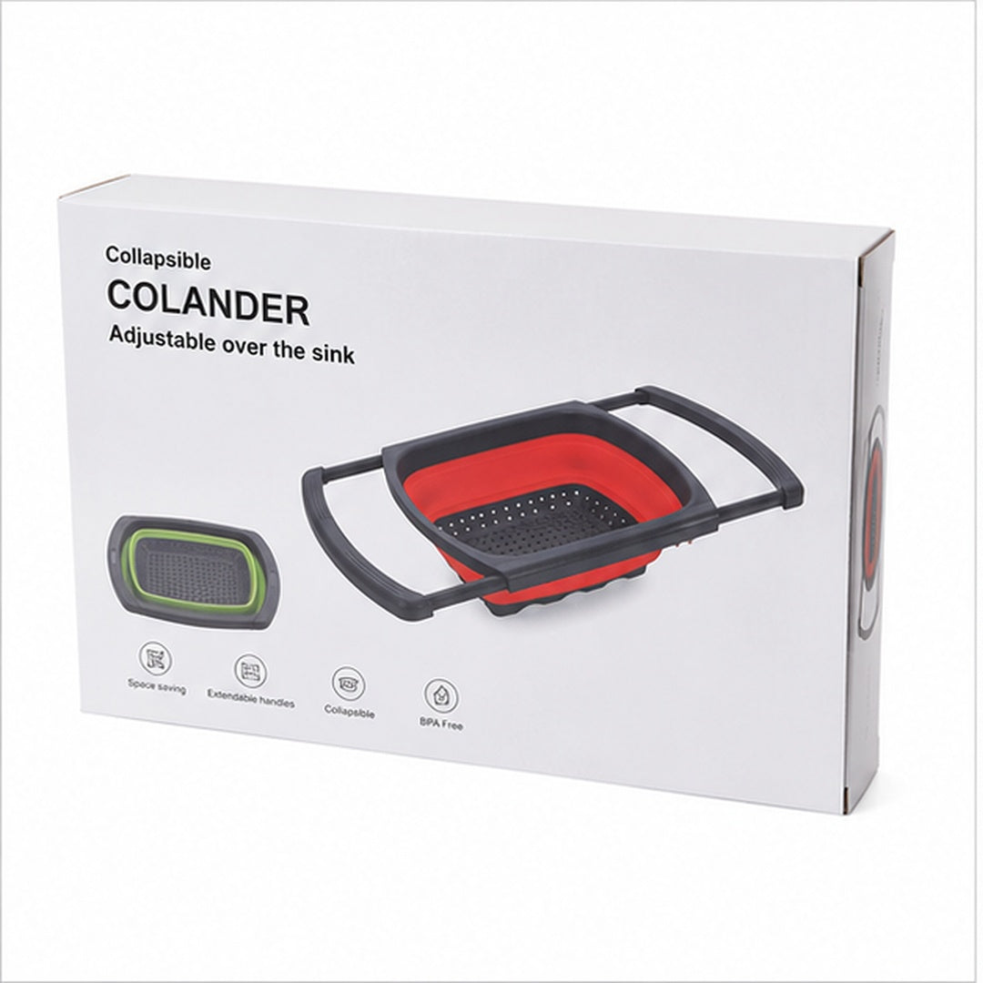 Colador Plegable Ajustable Escurridor Fruta Verdura - vista 3 del producto