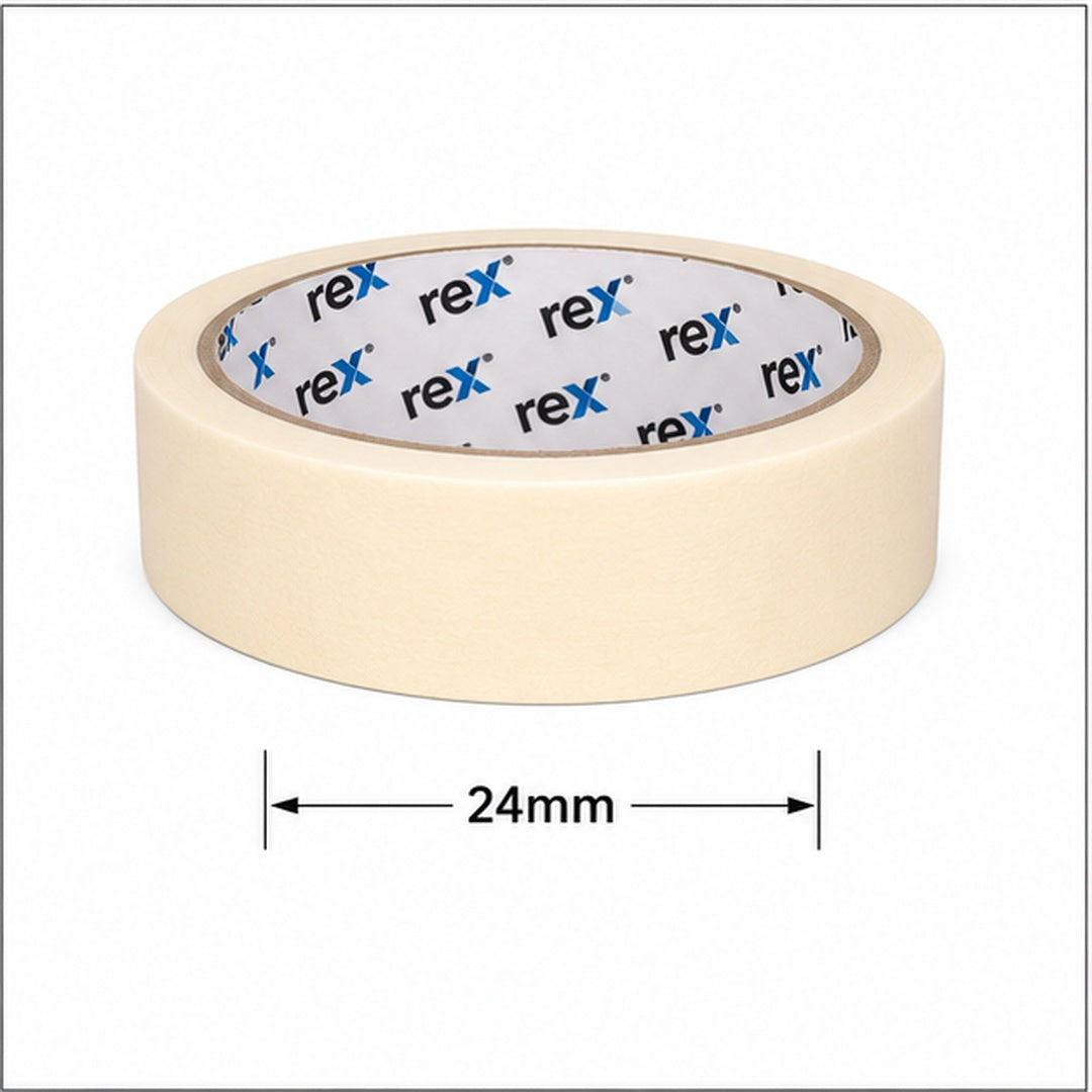 Cinta De Enmascarar Rex 24mm X 40 m - vista 3 del producto